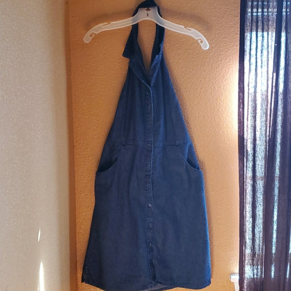 Halta jean dress